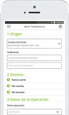 Realizar transferencias